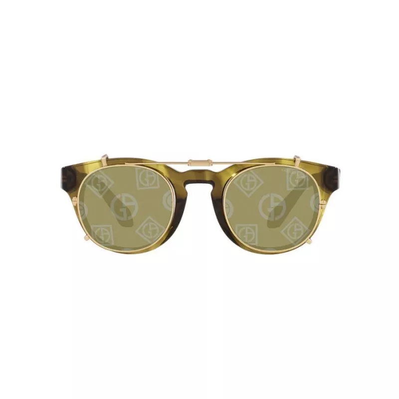 GIORGIO ARMANI óculos de sol de mulher AR8190U59871W - armação retangular de acetato, lentes cinzentas, 50/19/140 mm