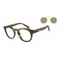 GIORGIO ARMANI óculos de sol de mulher AR8190U59871W - armação retangular de acetato, lentes cinzentas, 50/19/140 mm