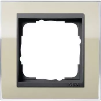 Gira 0211778 Mecanismo de interruptor de tecla, comutador de 1 polo, 10 A, 250 V AC, branco-puro brilhante