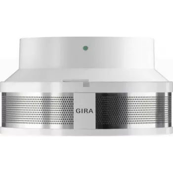 Detetor de fumo de duplo sensor GIRA 233702 RWM Dual com base 230V, branco