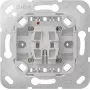 GIRA 381600 mecanismo de interruptor de comutação, 1 polo, 10 A, 250 V AC, encastrar, sem garras, para System 55