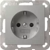 GIRA 445326 tomada SCHUKO SH System 55 F alumínio