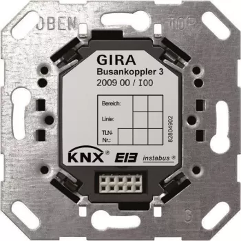 GIRA KNX acoplador de bus 3 sensores externos 200900