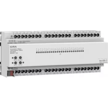 Gira KNX ONE 503000 atuador de comutação e estores 24x/12x 16 A standard