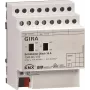 Atuador de comutação GIRA KNX 2 canais 16A calha DIN 104000