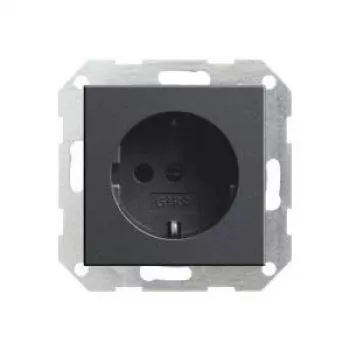 Gira mecanismo de tomada Schuko, System 55, antracite 018828