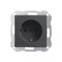 Gira mecanismo de tomada Schuko, System 55, antracite 018828