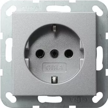 Mecanismo de tomada Schuko Gira System 55, Standard 55, E2, Event, Event Klar, Event Opak, Esprit (018826)