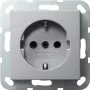 Mecanismo de tomada Schuko Gira System 55, Standard 55, E2, Event, Event Klar, Event Opak, Esprit (018826)