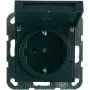 GIRA tomada Schuko encastrável System 55 antracite 045428