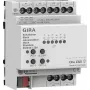 Atuador de comutação e estore Gira 6f/3f 16 A 502300