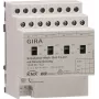 Atuador de comutação GIRA 4 vias calha DIN KNX/EIB 16A carga C 104500