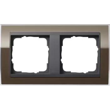 Gira System 55 Tecla com lente, branco puro brilhante, símbolo de luz 0212768