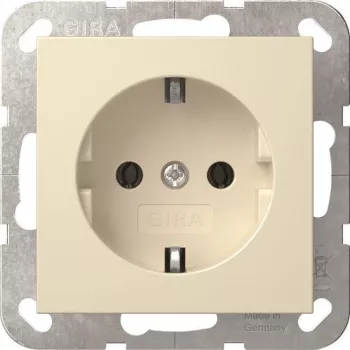 Gira System 55 Tomada SCHUKO branco creme (418801)