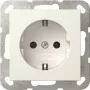 Tomada SCHUKO Gira System 55, branco puro, encastrar, 16 A 446603