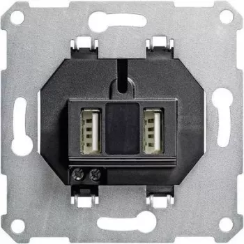 Gira módulo de carregamento USB Standard 55, E2, Event, Esprit, ClassiX, System 55 (235900)