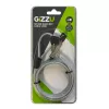 GIZZU Cabo de segurança Nano Key Lock 1,8 m com chave - Preto