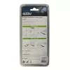 Cabo de segurança com fecho de cunha GIZZU 1,8 m com 2 chaves para dispositivos com slot Noble-Wedge - Preto