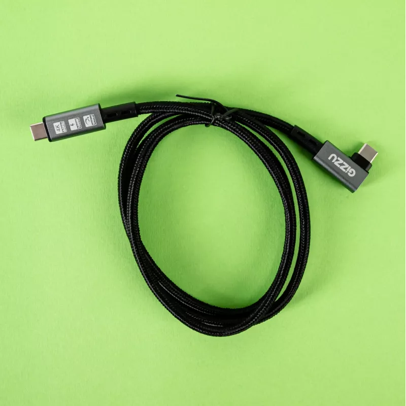 Gizzu Cabo Type-C angular 100W 10Gbps 1 m