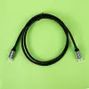 Cabo GIZZU USB-C para USB-C 100W 10Gbps 1m Preto