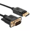 Cabo Gizzu DisplayPort para VGA 1080P 1,8 m Poly
