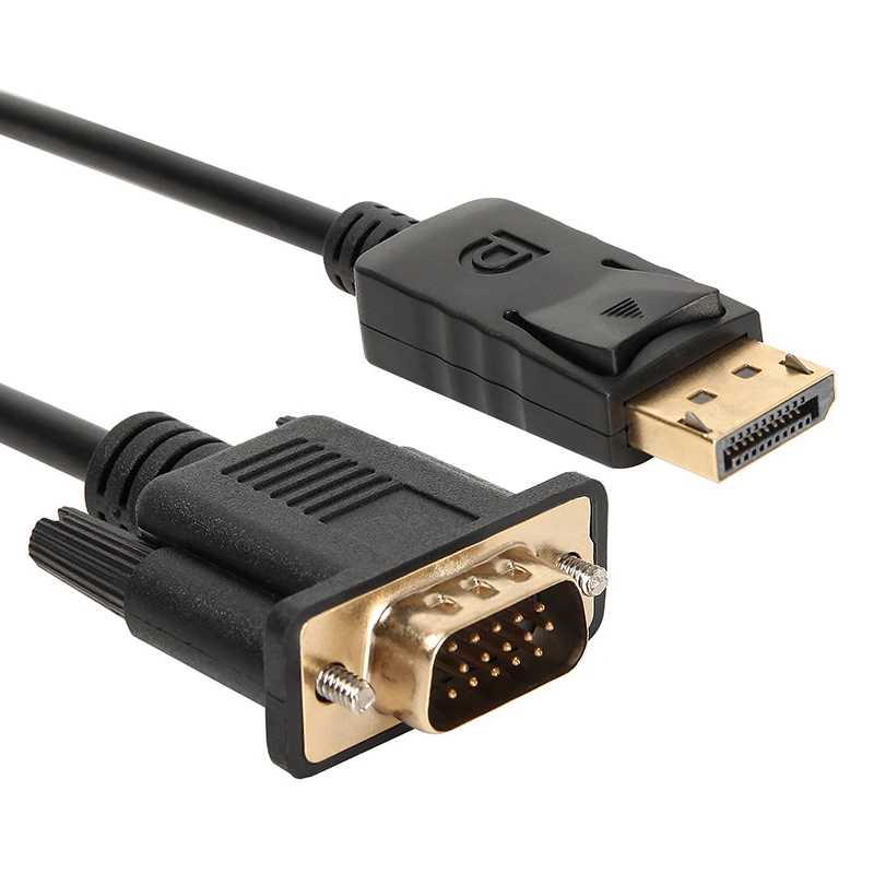 Cabo Gizzu DisplayPort para VGA 1080P 1,8 m Poly