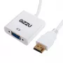Adaptador Gizzu 1080P HDMI para VGA com áudio