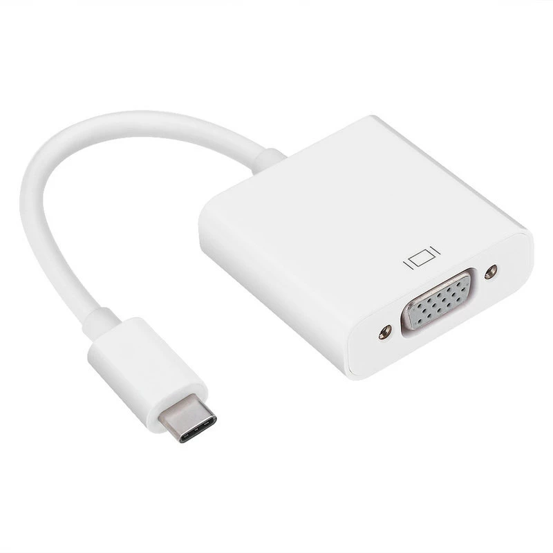 Gizzu Adaptador Type-C para VGA 1080P Poly