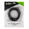 Cabo GIZZU USB para Lightning 12W 2 m – carregamento rápido e sincronização com certificação MFi