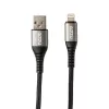 Cabo GIZZU USB para Lightning 12W 2 m – carregamento rápido e sincronização com certificação MFi