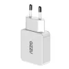 Gizzu Carregador de parede GaN de 2 portas 45W USB-C PD e USB-A QC branco
