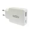 Carregador de parede Gizzu 2 portas 65W GaN