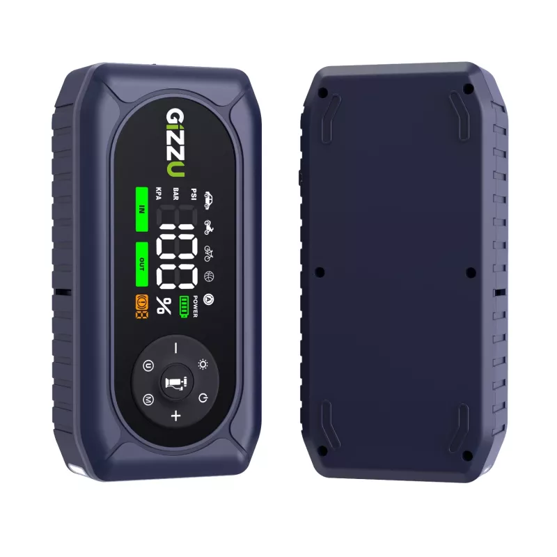 Gizzu Auxiliar de arranque e compressor de ar 4-in-1