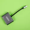 Hub Gizzu 4-em-1 Type-C para HDMI/VGA/USB3.0