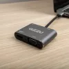 Hub Gizzu 4-em-1 Type-C para HDMI/VGA/USB3.0