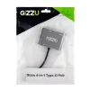 Hub Gizzu 4-em-1 Type-C para HDMI/VGA/USB3.0