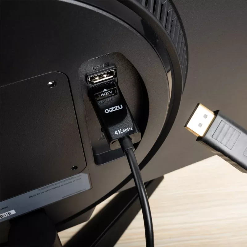 Adaptador ativo Gizzu DisplayPort para HDMI 4K60Hz