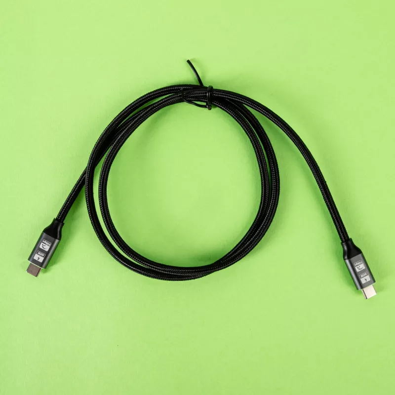 GIZZU Cabo USB-C para USB-C 60W 5Gbps 2m preto