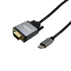 Gizzu Cabo adaptador USB-C para VGA Full HD 1,8 m preto