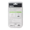 GIZZU Placa de segurança para portátil - Âncora de segurança universal para fechaduras Kensington, adesiva, liga de zinco, prateado