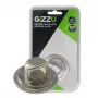 GIZZU Placa de segurança para portátil - Âncora de segurança universal para fechaduras Kensington, adesiva, liga de zinco, prateado