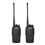 Conjunto de Walkie Talkies Gizzu Patrol PMR446 8 canais com VOX, Scan, Lanterna – Preto/Laranja (pack de 2)