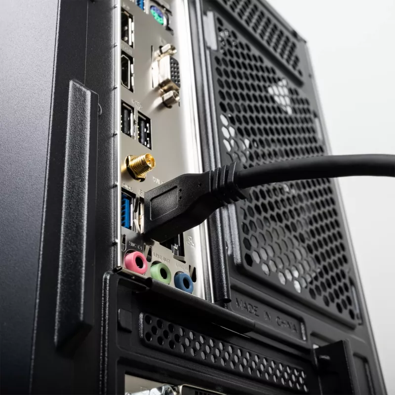 Gizzu Cabo de extensão ativo USB 3.0 5m - preto