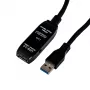 Gizzu Cabo de extensão ativo USB 3.0 5m - preto