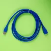 Gizzu Cabo de extensão USB 3.0 2m – 5Gbps, ficha para conector fêmea, preto