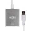 Gizzu Adaptador USB 3.0 para HDMI - saída de vídeo Full HD 1080p, preto