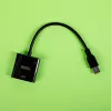 Adaptador UGREEN USB 3.0 para VGA – Conversor de Vídeo Externo Full HD 1080p, Ficha USB-A para Conector Fêmea VGA, Alimentado pelo Barramento, Preto