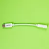 Adaptador de áudio Gizzu USB Type-C para 3,5 mm AUX - branco