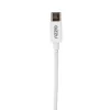 Adaptador de áudio Gizzu USB Type-C para 3,5 mm AUX - branco