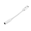 Adaptador de áudio Gizzu USB Type-C para 3,5 mm AUX - branco